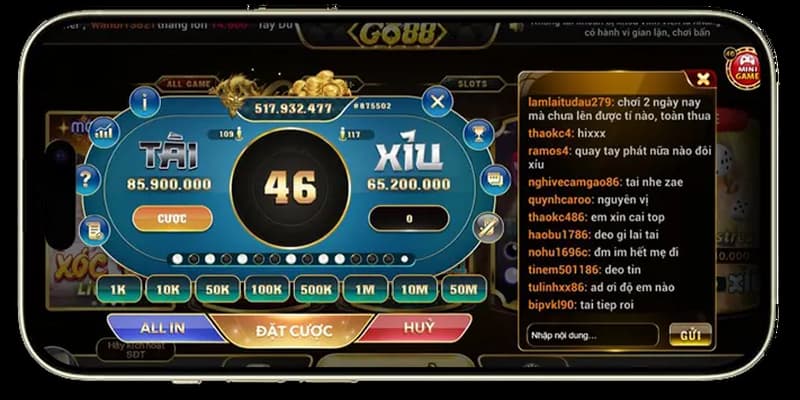 Tài xỉu online GO88 hướng dẫn chơi