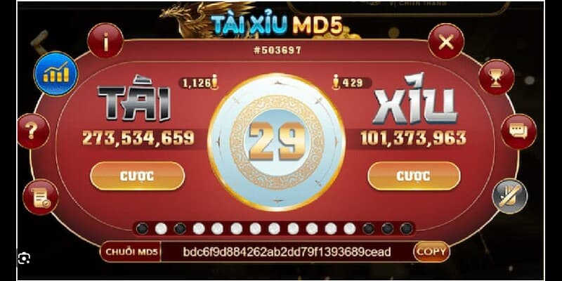 Tài xỉu md5 cách chơi